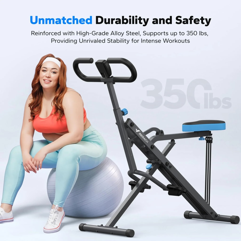 Foldable Squat Workout Machine
