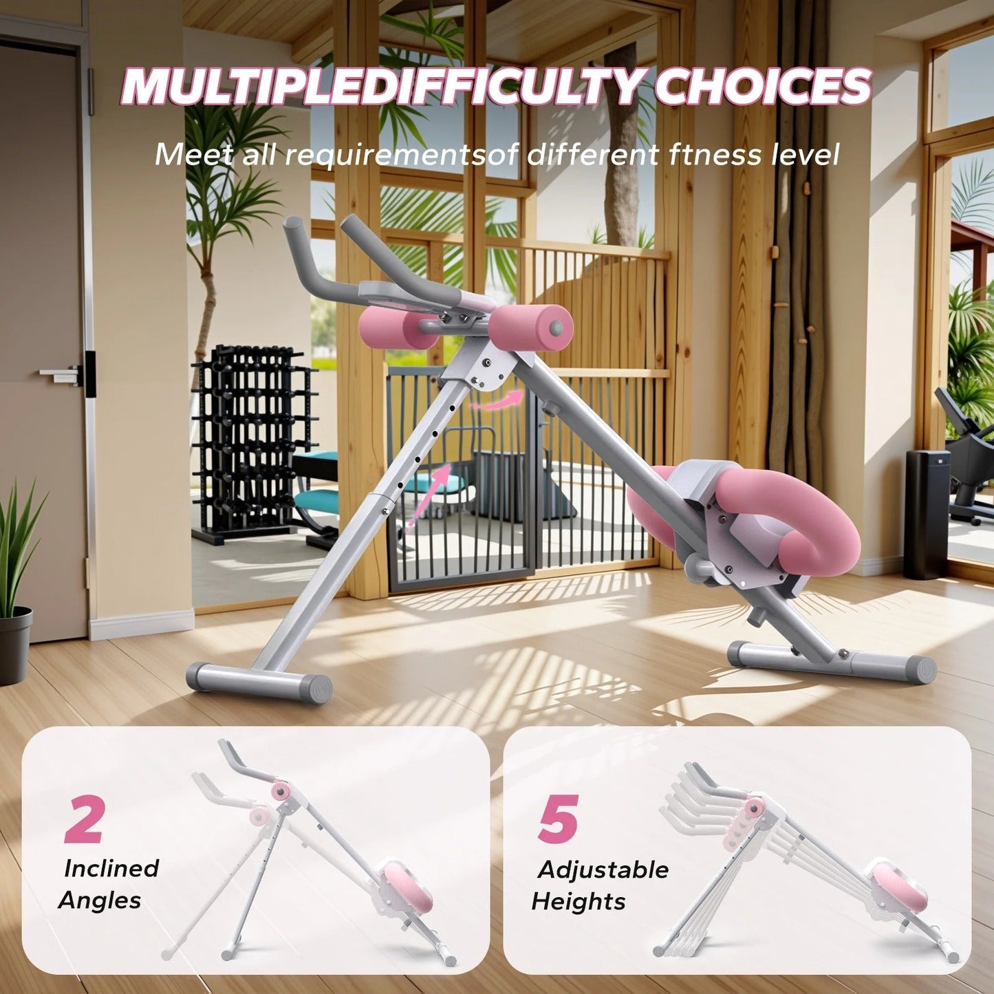 Adjustable Core Abs Training Machine
