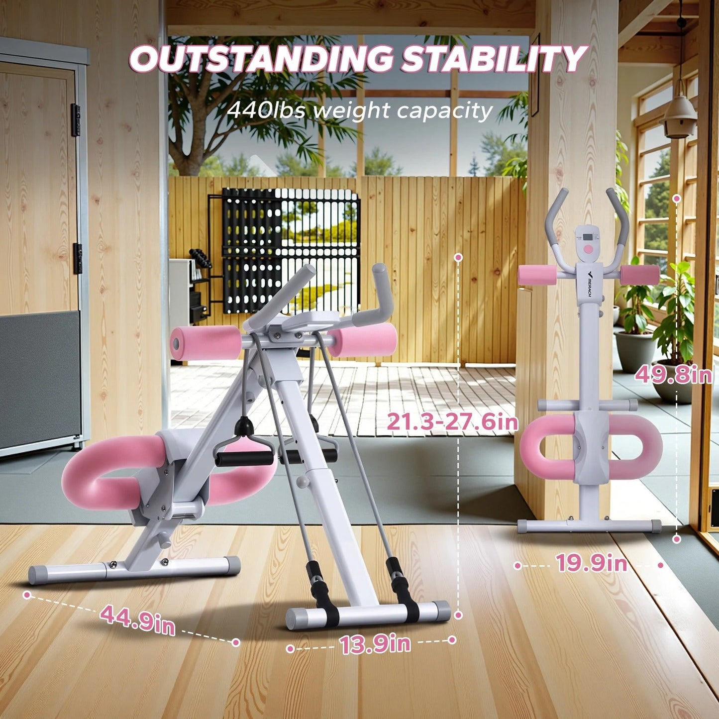 Adjustable Core Abs Training Machine