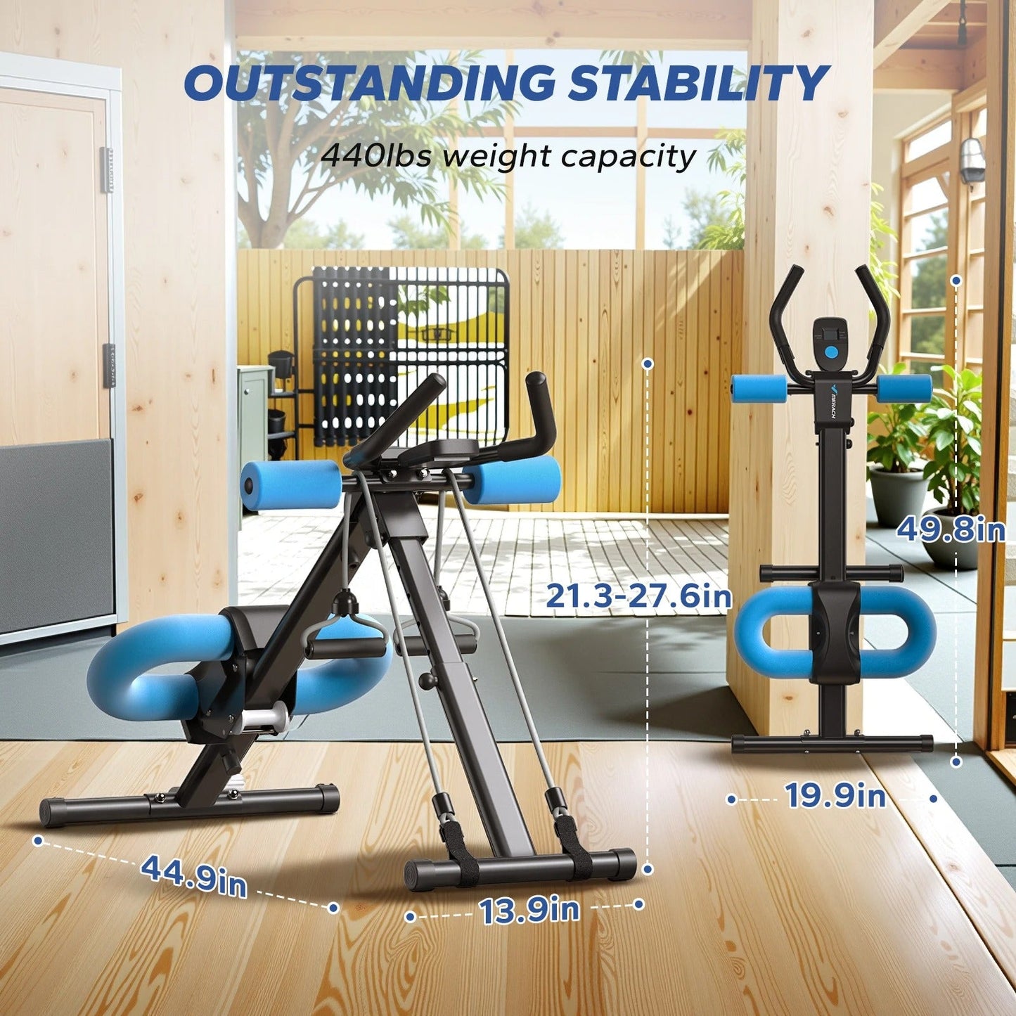 Adjustable Core Abs Training Machine