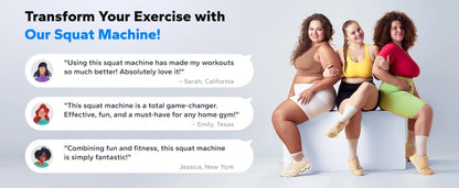 Foldable Squat Workout Machine